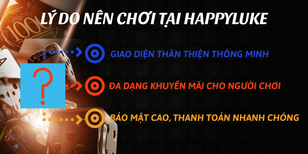 Lý do nên chơi cá cược tại HappyLuke