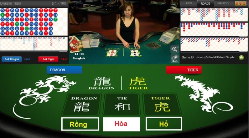 Chơi Rồng Hổ tại KUBET 