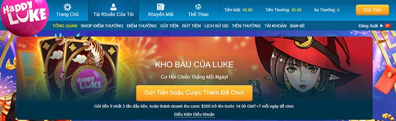 hướng dẫn tham gia Kho báu của Luke